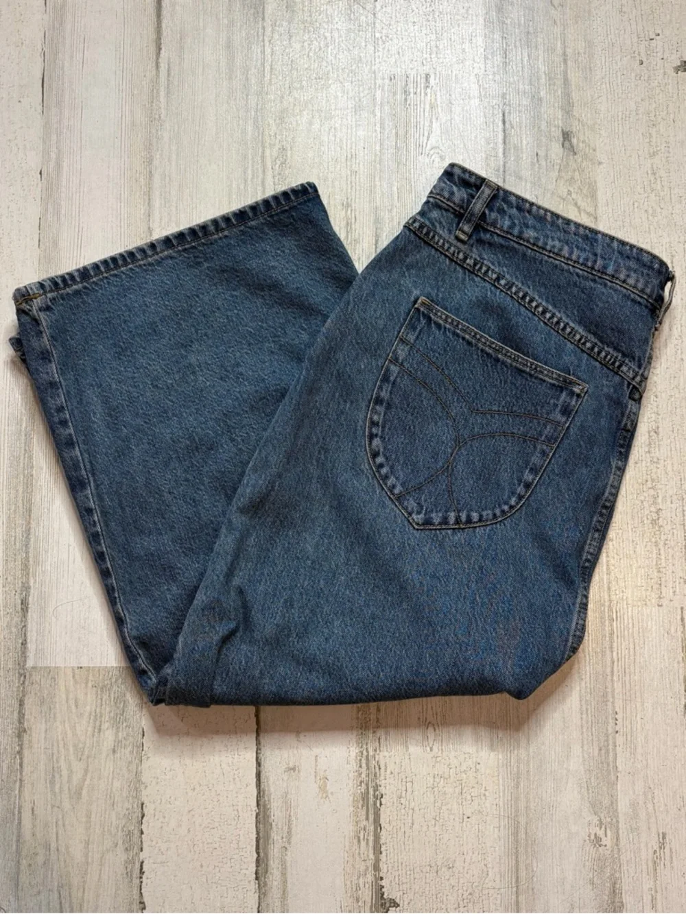 NWT ROLLA'S Chicago Skirt in Mid Vintage Blue Size 34 - Picture 8 of 8